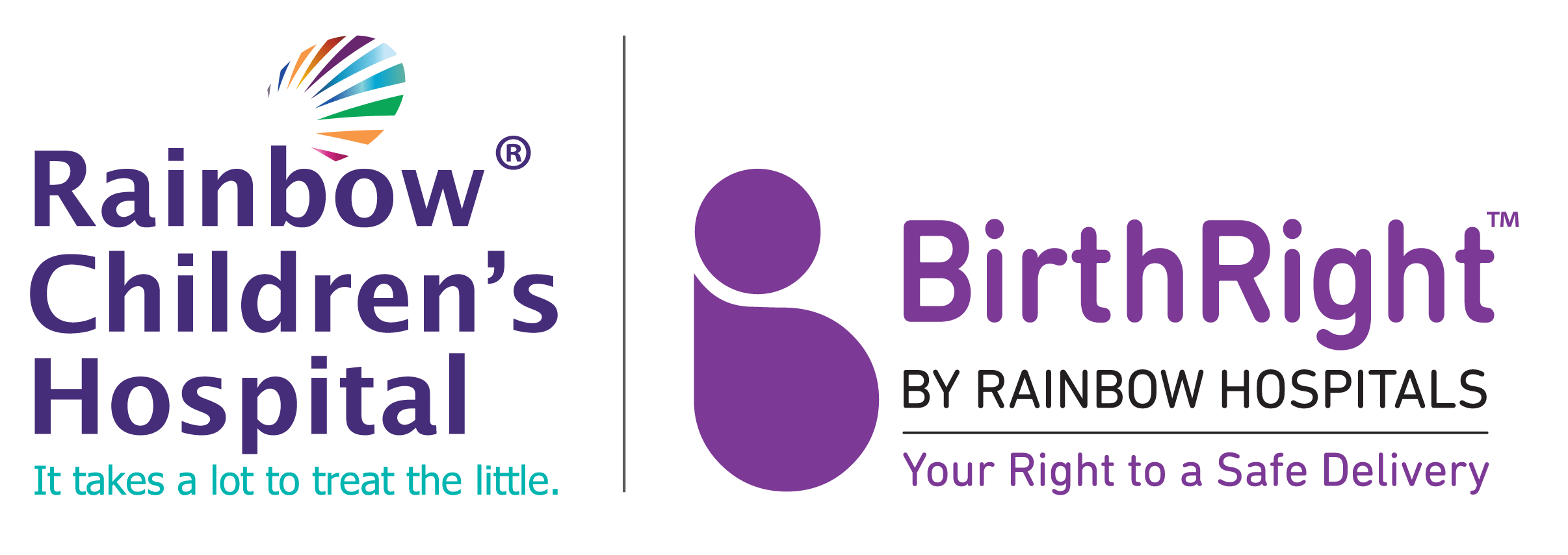 Logo - Rainbow Childrens Hospital & BirthRight By Rainbow